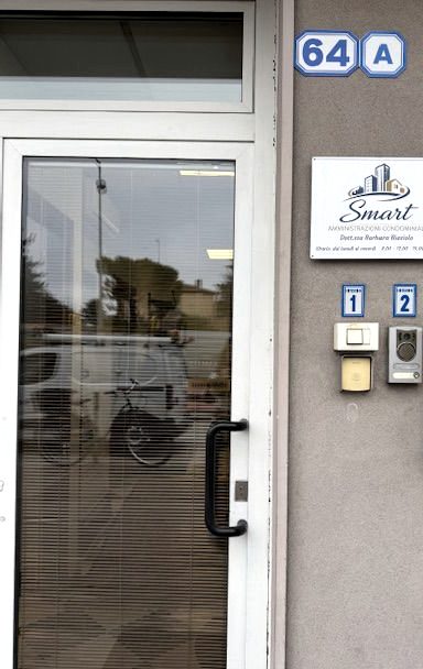 Ingresso dello studio Smart Amministrazioni in Via Cernaia 64A, Padova